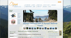 Desktop Screenshot of olympicpeninsula.org